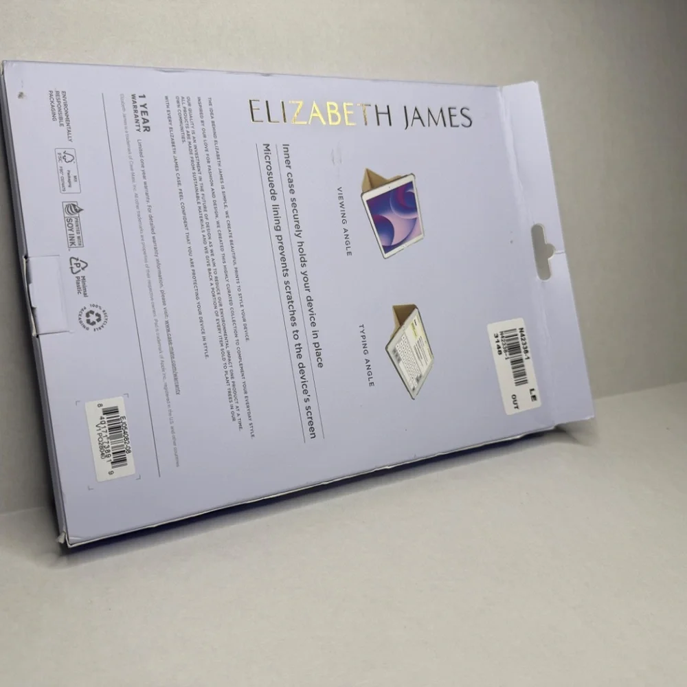 iPad Air 6th Gen Folio Case by Elizabeth and James